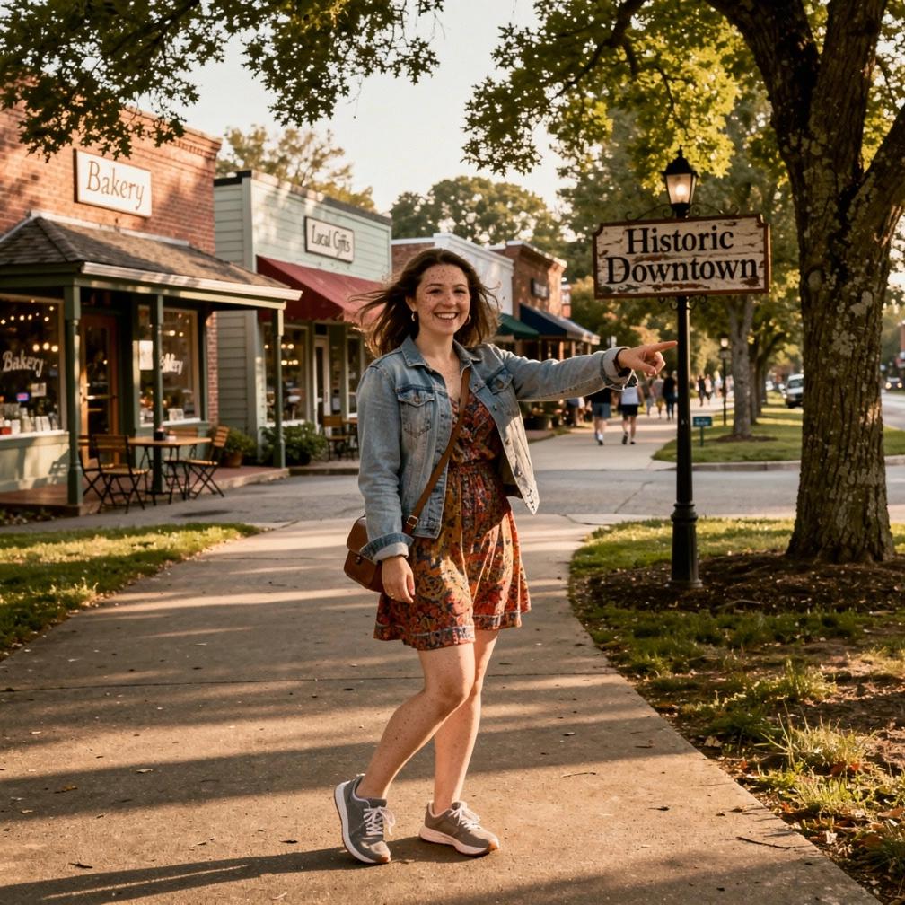 Cozy local diner with vintage decor and outdoor seating highlighting authentic small-town American cuisine.